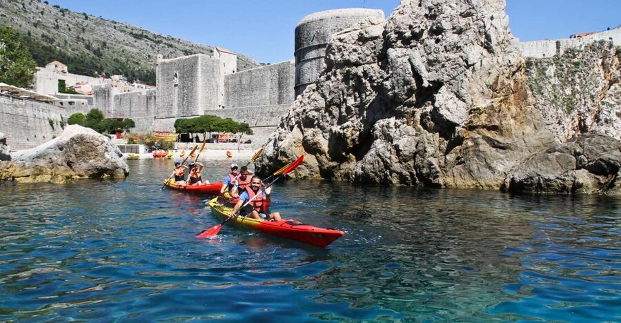 Dubrovnik: Sea Kayaking Tour - Starting at Pile Bay below the Old Town