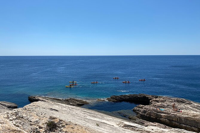 Dugi Otok - full day kayak adventure - The Michele shipwreck by kayak