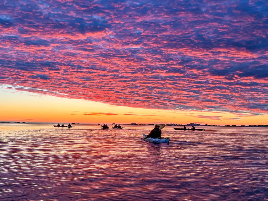 Eggum: Lofoten Islands Midnight Sun Kayak Tour - The small island break with tea and snacks
