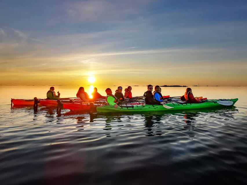 Eggum: Lofoten Islands Midnight Sun Kayak Tour - Meeting at Eggum’s little red container