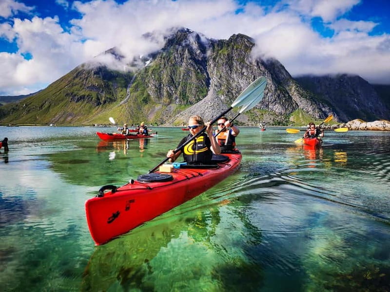 Eggum Lofoten: Kayaking Tour in Lofoten with Snacks - Flexible booking for uncertain Lofoten weather