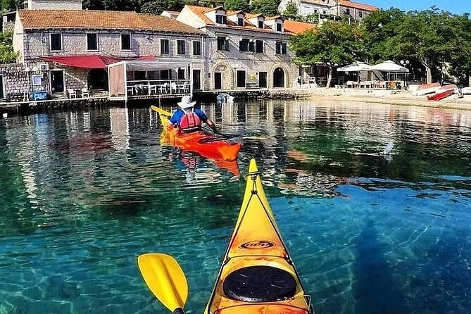 Elaphite Islands - Full-Day Kayaking and Snorkeling tour - Paddling from Lopud toward Sipan