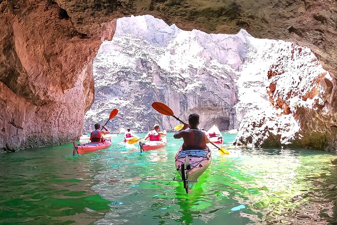 Emerald Cave Express Kayak Tour with Scenic & Historic Stops - Paddling the Colorado River through Black Canyon