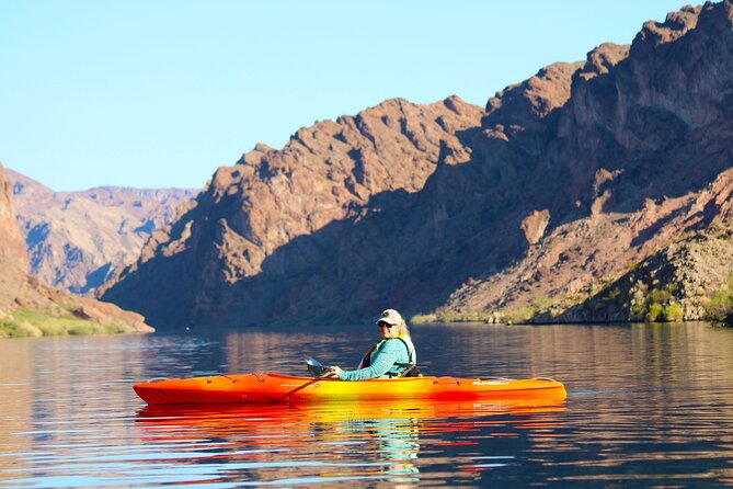 Emerald Cave Kayak Rental - Self Guide Colorado River - Calm River Water and Canyon Views