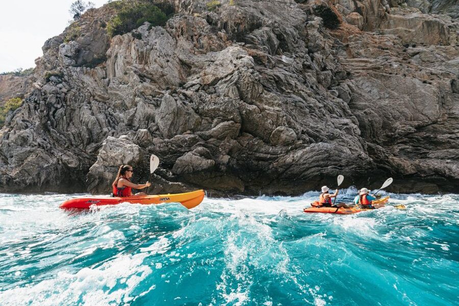Es Figueral: Guided Kayaking and Snorkeling Tour - Snorkeling at a quiet coastal stop