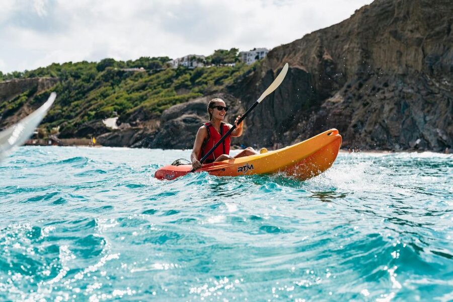 Es Figueral: Guided Kayaking and Snorkeling Tour - Illot de s’Or and the beach reached only by sea