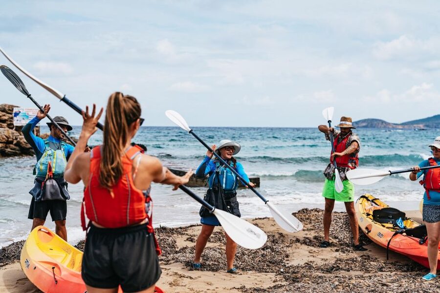 Es Figueral: Guided Kayaking and Snorkeling Tour - The guides make the difference for beginners