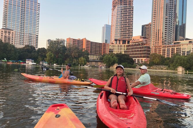 Evening Bat Watching Kayak Tour - Paddling from Live Love Paddle to Congress Avenue Bridge