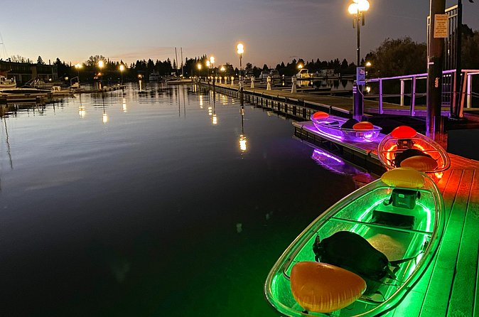 Evening LED Glow Clear Kayak Tour in Lake Tahoe - Is the kayaking suitable for a first outing?