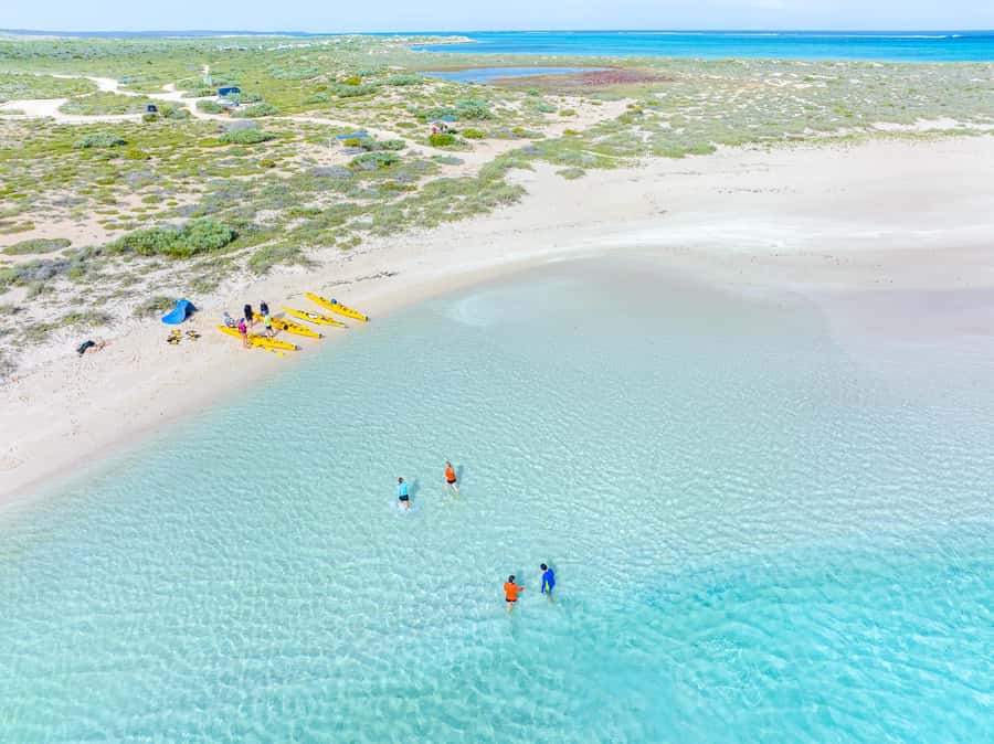 Exmouth: Lagoon Explorer - Full day kayak & Snorkel tour - Which route might you take?