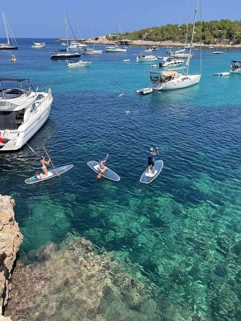 Experience Crystal paddle surf Tours + snorkel - Snorkeling in Ibiza’s clear water