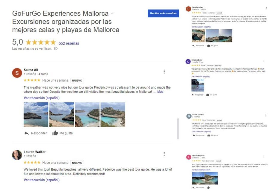 Experinence Cala Agulla / Molto with Paddlesurf and snorkel - Cala Agulla: the main activity base