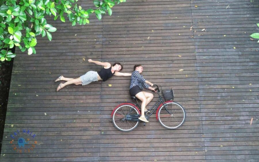Explore Bangkok jungle by bike, kayak & boat - small group - Kayaking through palm jungle and canals