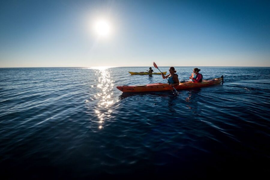 Faliraki: Sunrise Sea Kayaking Experience with Breakfast - What to pack for a comfortable four hours