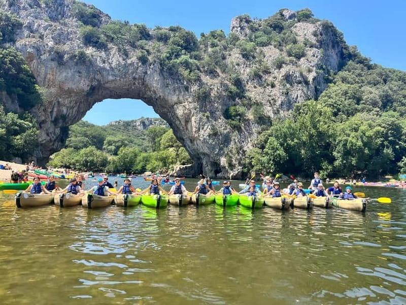Family Canoe/Kayak Trip on the Ardèche: 3 hours - about 12 km - Getting to Alain Bateaux in Salavas