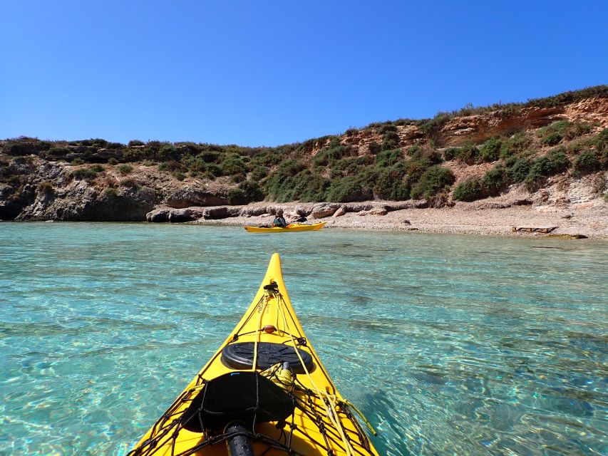 Favignana: kayak excursion, snorkelling and adventure - Along Favignana’s Rocky Coast
