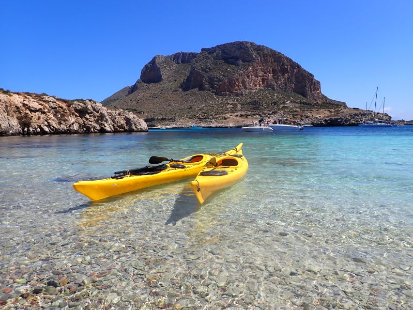 Favignana: kayak excursion, snorkelling and adventure - What the $94 Price Buys You