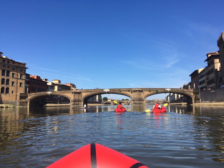 Florence: Ponte Vecchio and City Sights Guided Kayak Cruise - Key points to know before you paddle