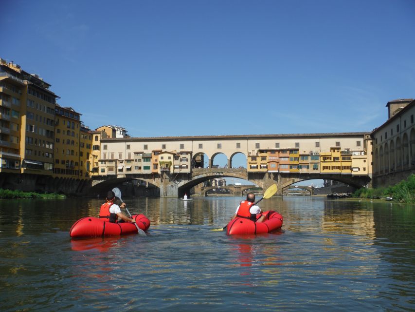 Florence: Ponte Vecchio and City Sights Guided Kayak Cruise - The San Niccolò slide and the wet factor