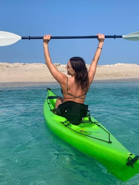 Formentera: Kayak Rental - Starting at Illetas beach
