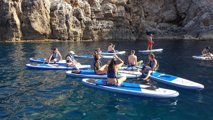 Fornells Bay: 2-Hour Stand-Up Paddle Excursion - Booking, cancellation, and languages