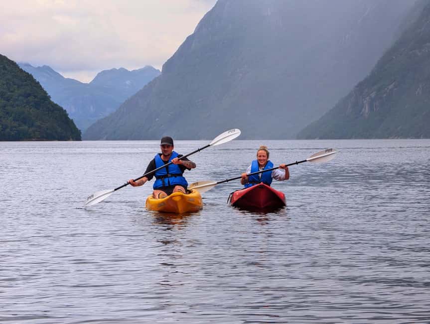 Frafjord Paddling & Månafossen Waterfall Hike Stavanger - The climb to 92-meter Månafossen