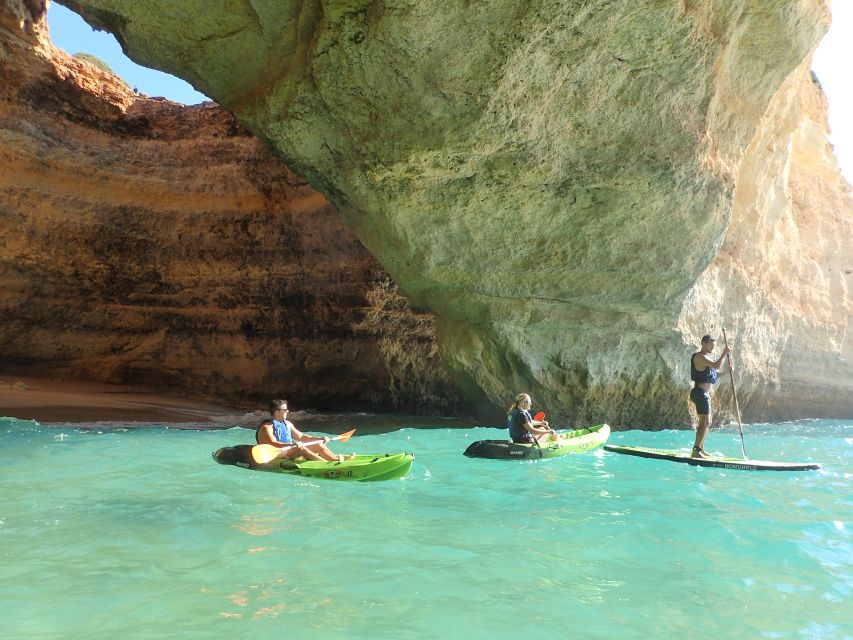 From Albufeira: Benagil Hidden Caves Tour by Kayak - Swimming after the paddle