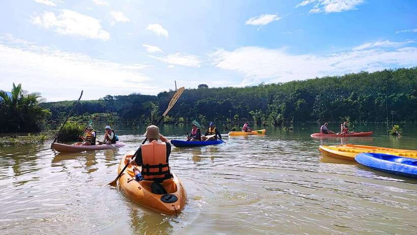 From Ao Nang: Kayaking at Klong Rud with Hotel Transfers - Klong Nam Sai and the forest route