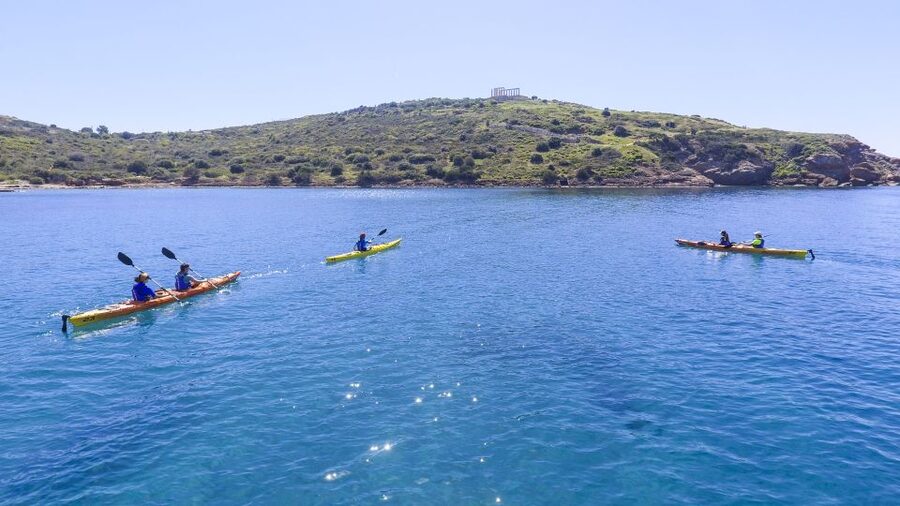 From Athens: Cape Sounion Guided Kayaking Tour with Lunch - Why Cape Sounion works so well from a kayak