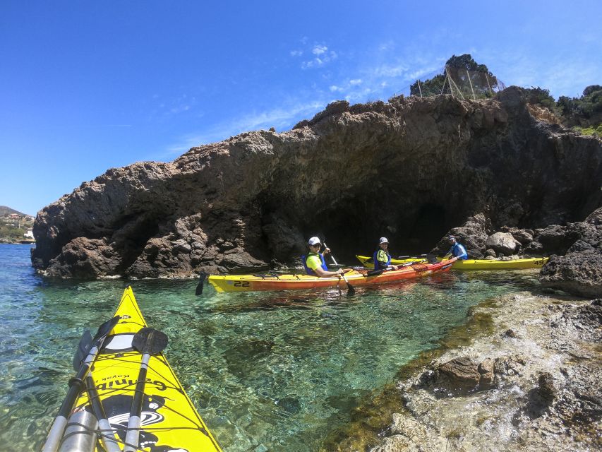 From Athens: Cape Sounion Guided Kayaking Tour with Lunch - Launching with the sea kayaking team