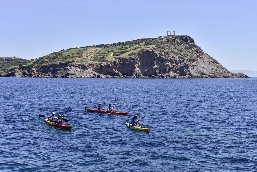 From Athens: Cape Sounion Guided Kayaking Tour with Lunch - Getting from Athens to the coast