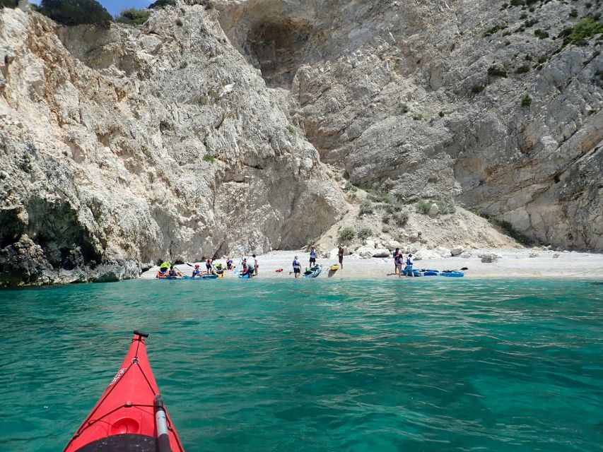 From Athens: Corinthian Gulf Guided Sea Kayaking Tour - The return via Fokia cave