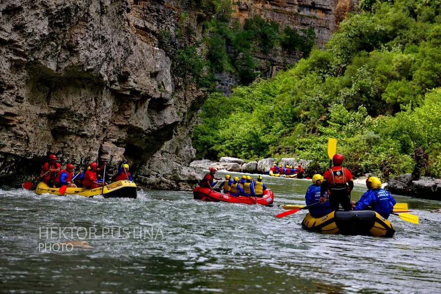 From Berat: Osumi Canyon Rafting, Kayak, & River Tubing Tour - Safety, guides, and the pace of the day