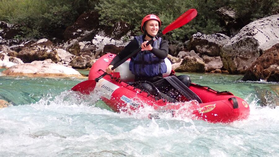 From Bovec: Whitewater kayaking on the Soča River - Who will enjoy this most