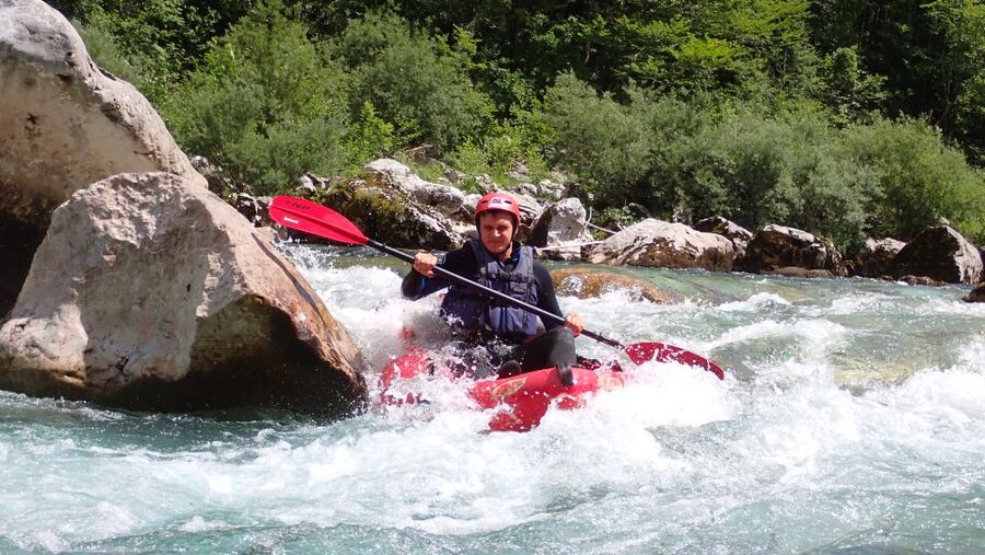 From Bovec: Whitewater kayaking on the Soča River - What makes the guides important