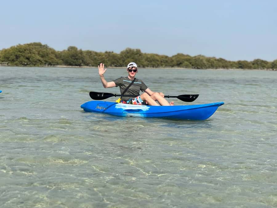 From Doha: Mangroves Kayaking Adventure - Starting with the safety briefing and paddling lesson