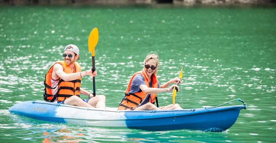 From Hanoi: Halong Bay 1 Day Trip Visit Cave, Island, Kayak - What $47 buys you on Halong Bay