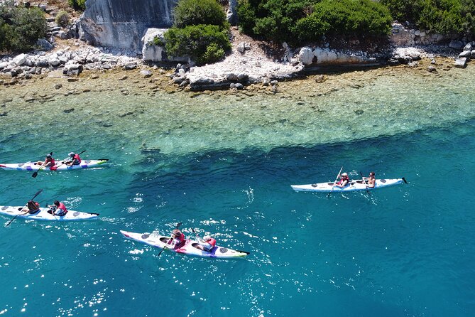 From Kas: Guided Kekova Sea Kayaking Tour - The first paddle from Üçağız to Tersane Bay