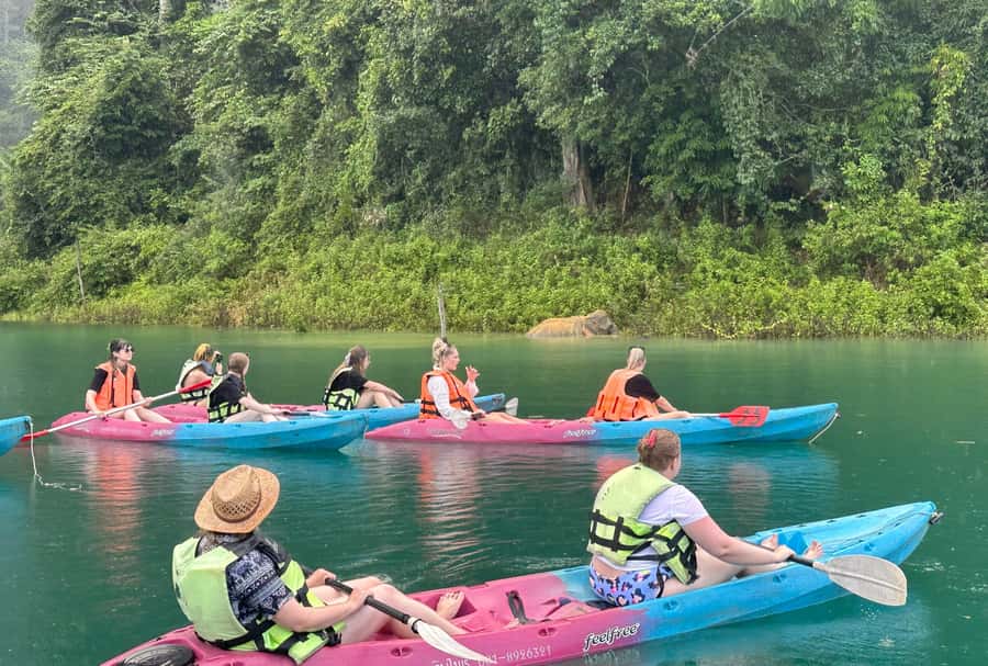 From Khao Lak: Khao Sok & Cheow Lan Lake Tour with Kayaking - Key points to know before booking