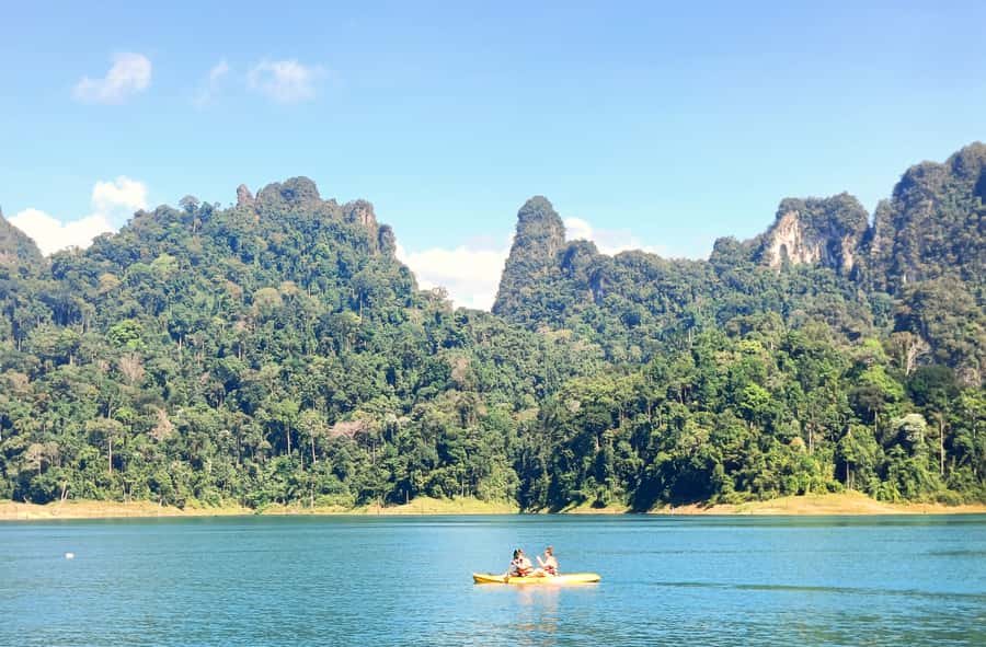 From Khao Lak: Khao Sok & Cheow Lan Lake Tour with Kayaking - The wildlife cruise has promise, not certainty