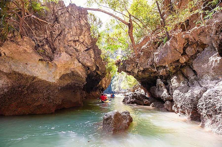 From Khao Lak: Premium James Bond Sunset and Canoe Adventure - Koh Panak and the Jurassic Park feeling