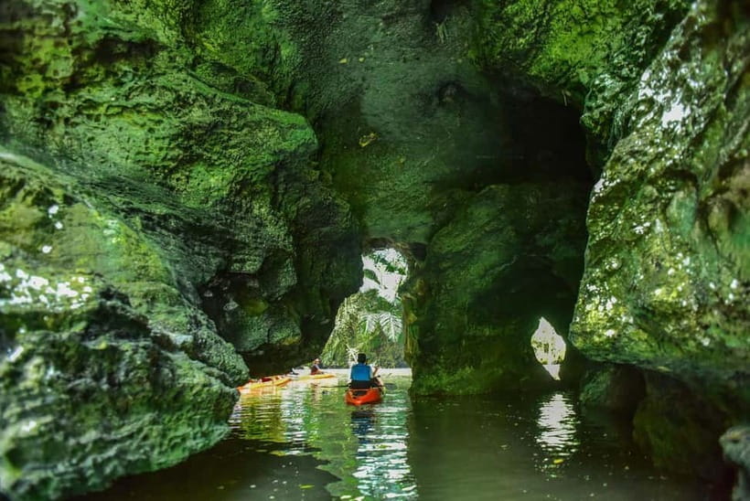 From Krabi: Full-Day Bor Thor Sea Cave Kayaking Adventure - Phi Hua To Cave and the prehistoric paintings