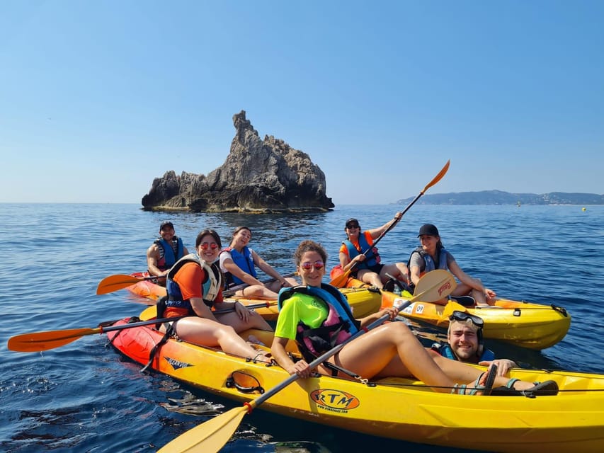 From L'Estartit: Sea Kayaking Tour to the Medes Islands - The swim stop and underwater life