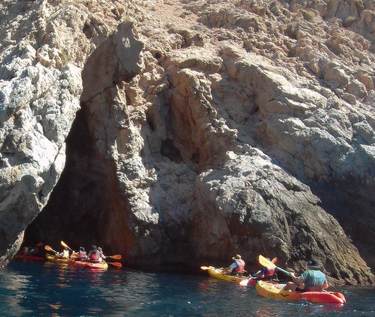From La Herradura: Maro Cerro Gordo Kayak Tour - Inside the former smuggler’s cave