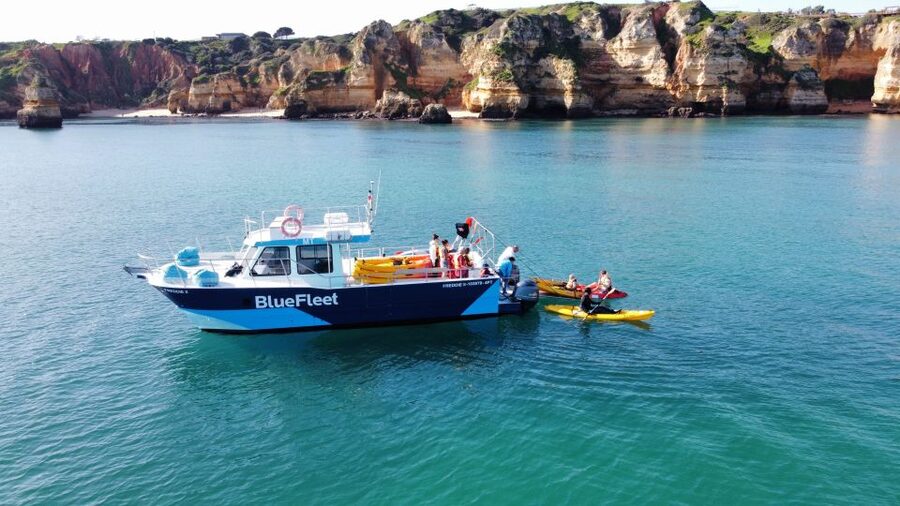 From Lagos: Kayak Experience in Ponta da Piedade - Paddling through the arches and caves