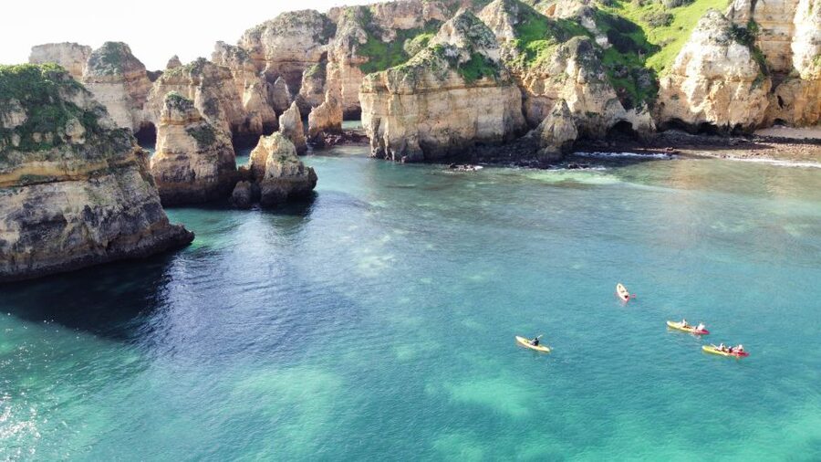 From Lagos: Kayak Experience in Ponta da Piedade - How long will you actually paddle?