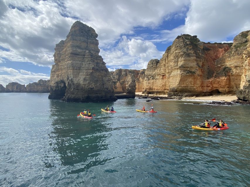 From Lagos: Kayak Experience in Ponta da Piedade - The safety setup and changing sea conditions