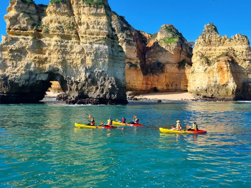 From Lagos: Kayak Experience in Ponta da Piedade - Starting at Lagos Train Station