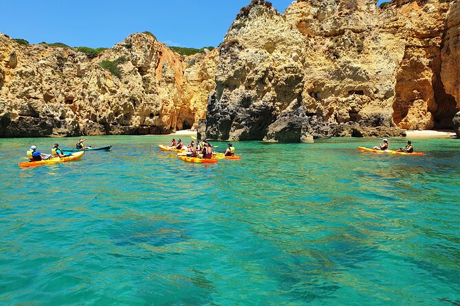 From Lagos: Kayak Tour of Ponta da Piedade Caves on Catamaran - What the sea conditions mean for your day