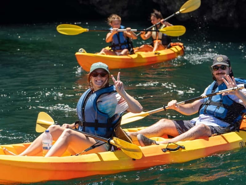 From Lagos: Ponta da Piedade Caves Kayak Tour from Catamaran - What $37 buys you